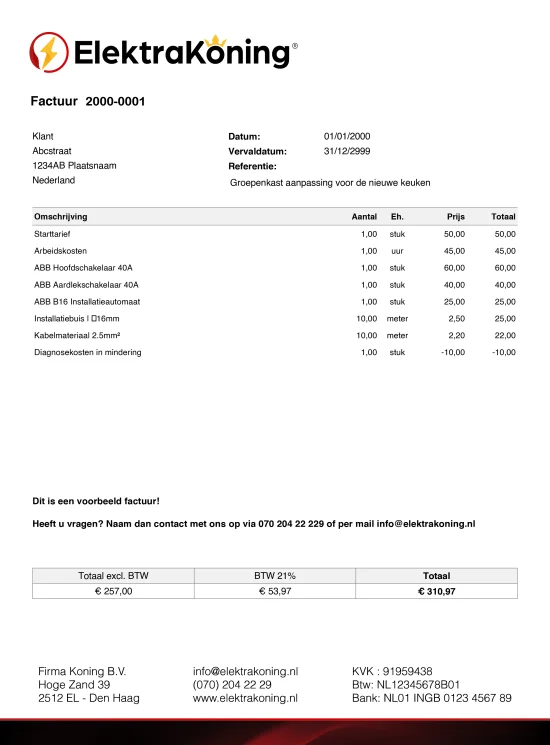 Transparante Prijzen